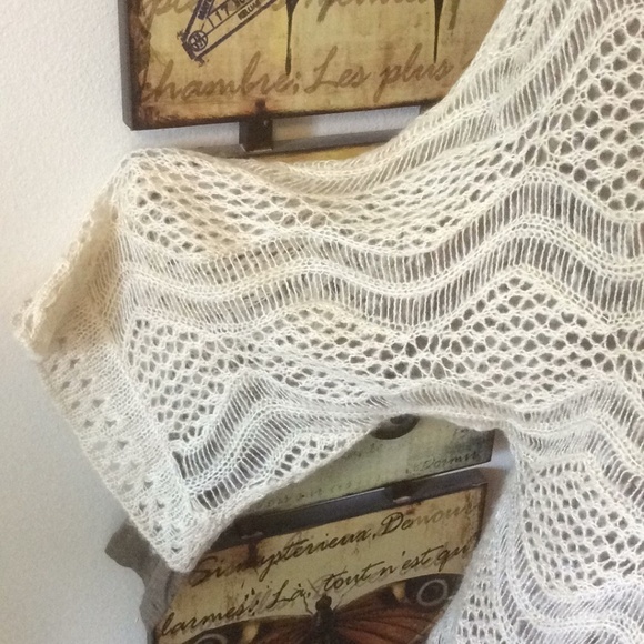Willow & Clay Cream Open Knit Cardigan - Picture 3 of 5